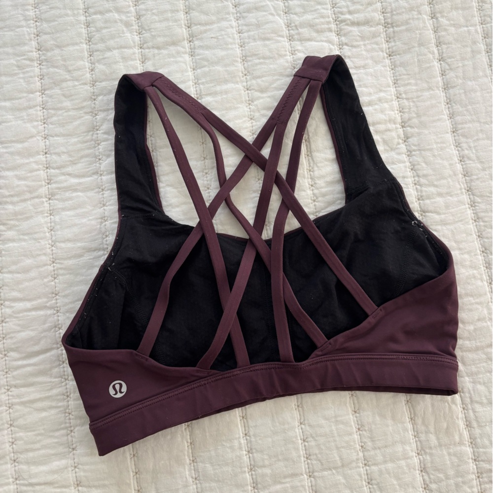 Purple Lululemon Sports Bra